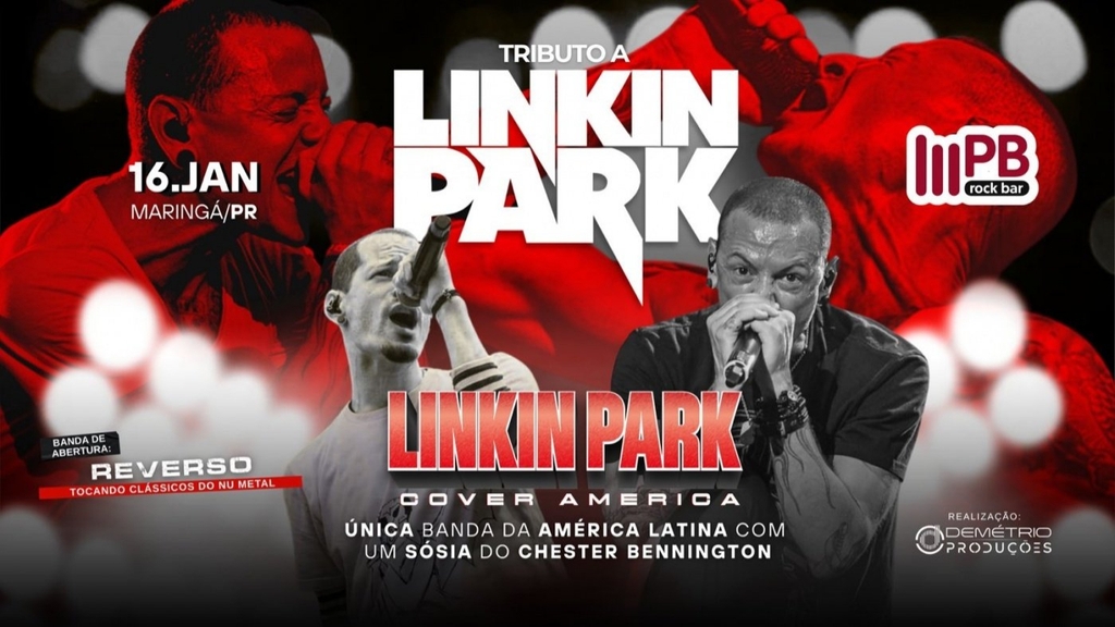 Tributo ao Linkin Park com a Banda Linkin park cover américa (SP)